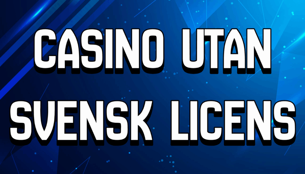 Casino Utan Svensk Licens logga